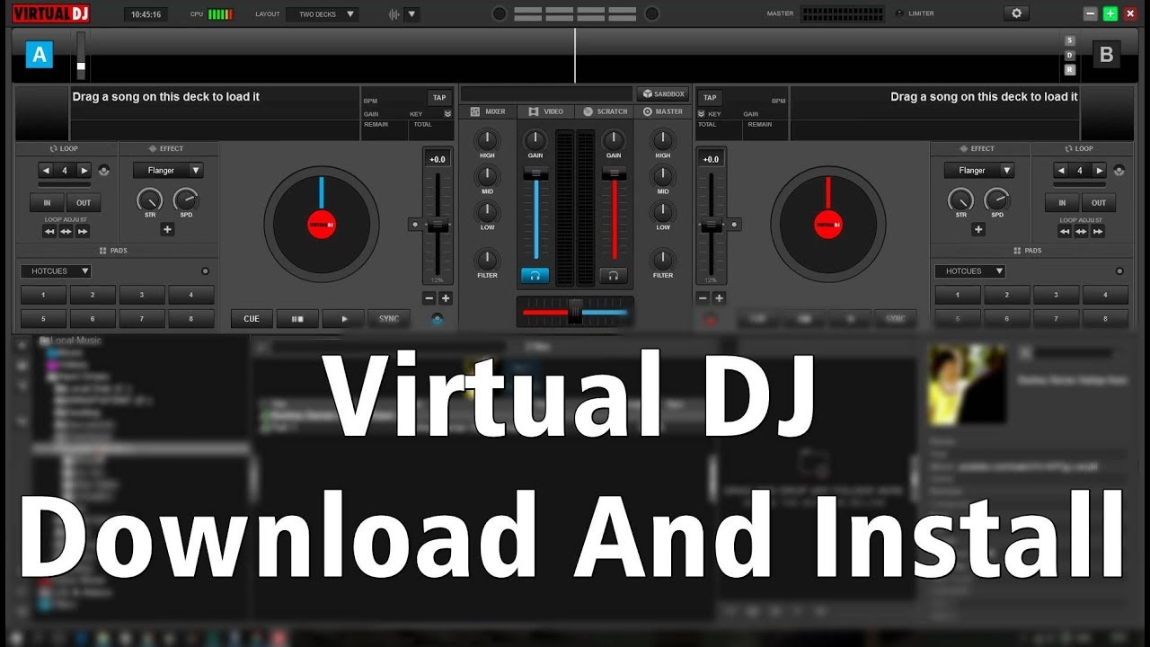 Virtual dj video transitions download