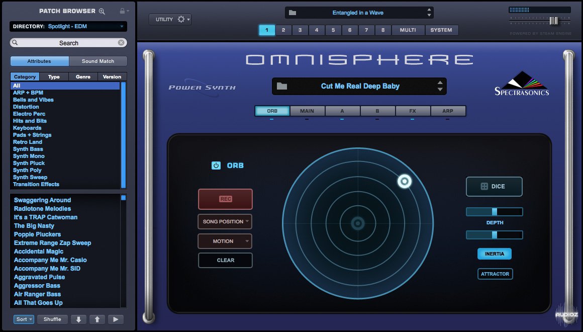 Omnisphere 2 channels c and d don